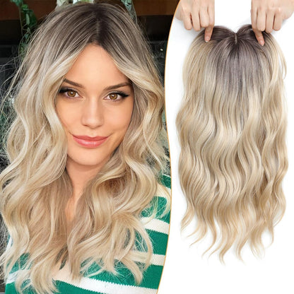 ⚡ Final Hours –💥2026 New Lightweight & Breathable Wavy Hair Topper