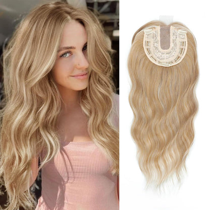 ⚡ Final Hours –💥2026 New Lightweight & Breathable Wavy Hair Topper