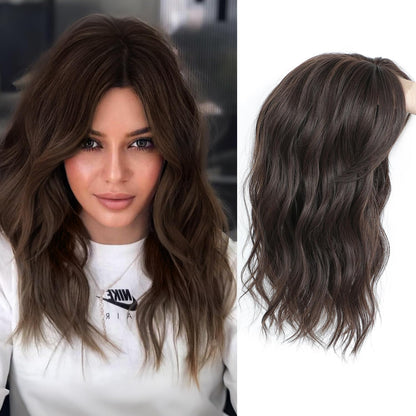 ⚡ Final Hours –💥2026 New Lightweight & Breathable Wavy Hair Topper