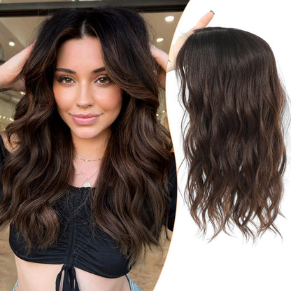 ⚡ Final Hours –💥2026 New Lightweight & Breathable Wavy Hair Topper
