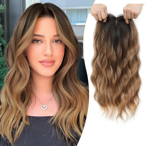 ⚡ Final Hours –💥2026 New Lightweight & Breathable Wavy Hair Topper