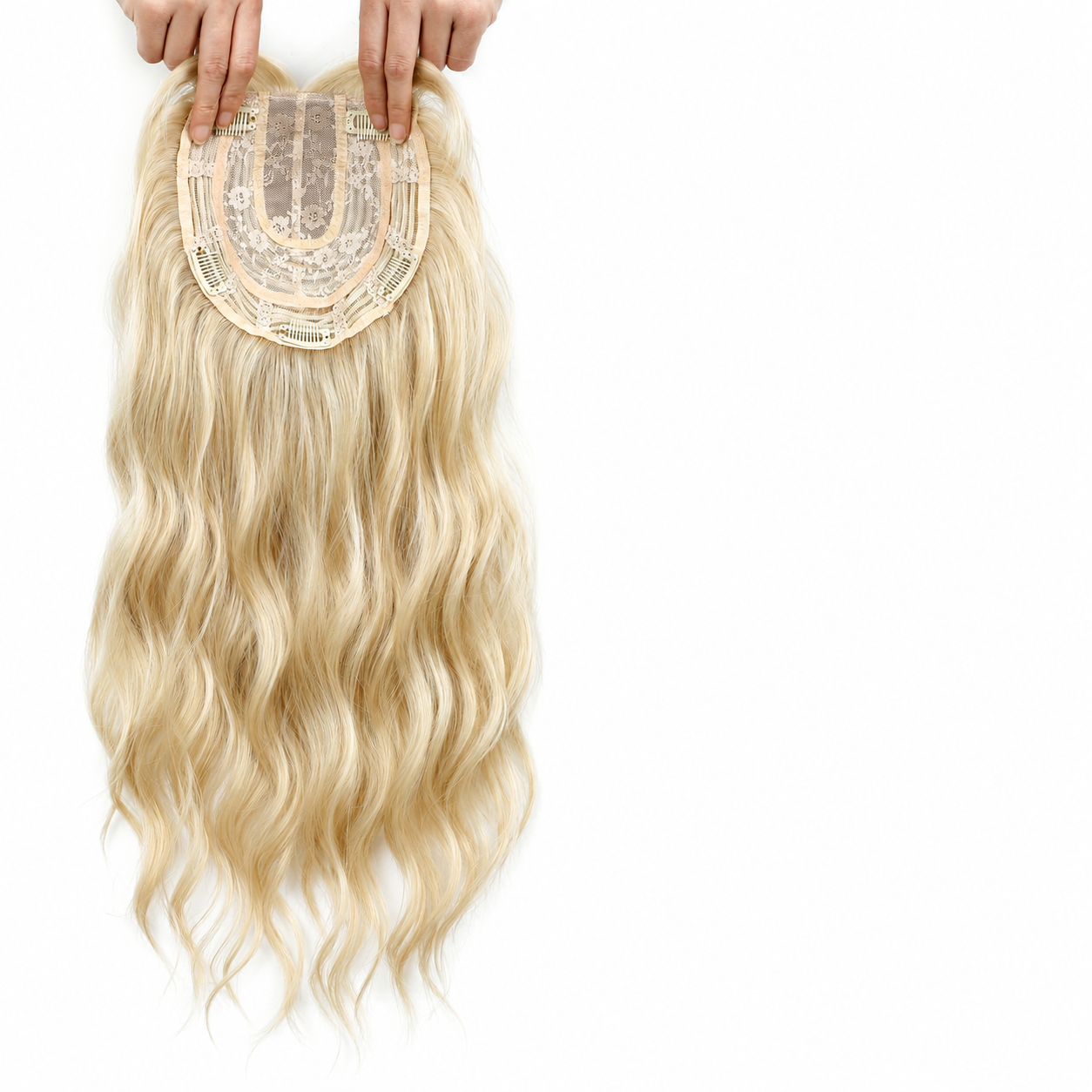 ⚡ Final Hours –💥2026 New Lightweight & Breathable Wavy Hair Topper